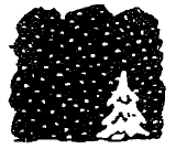 la neige tombe